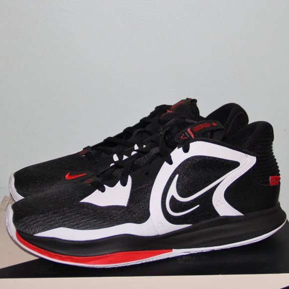 Nike Kyrie Low 5 Bred Basketball Shoes Mens 9.5 Black Red main image 4